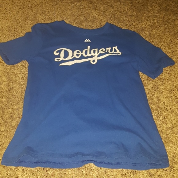 Majestic Other - Boys XL Dodgers Joc Pederson t shirt